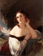Thomas Sully Fanny Kemble oil painting on canvas